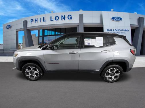 Billet Silver Metallic Clearcoat 2022 Jeep Compass Trailhawk