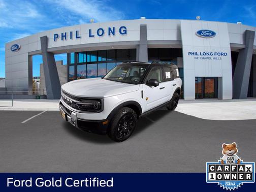 SPACE WHITE METALLIC 2026 Ford Bronco Sport Badlands