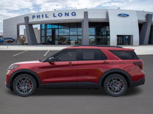 Rapid Red Metallic Tinted Clearcoat 2026 Ford Explorer ST