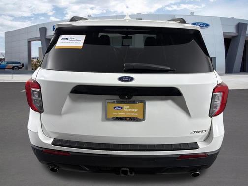 STAR WHITE MET TRI-COAT 2023 Ford Explorer ST-Line