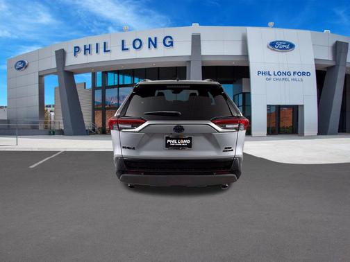 Silver Sky Metallic w/Midnight Black Roof 2020 Toyota RAV4 Hybrid SE