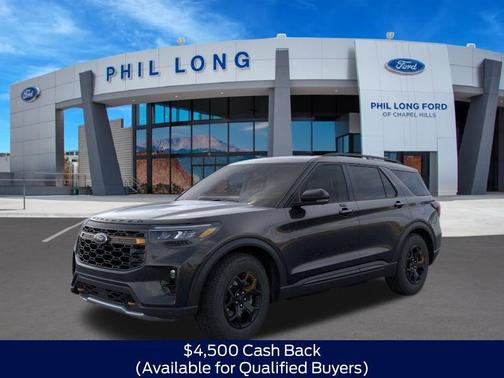 AGATE BLACK METALLIC 2026 Ford Explorer Tremor