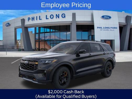 AGATE BLACK METALLIC 2026 Ford Explorer Tremor