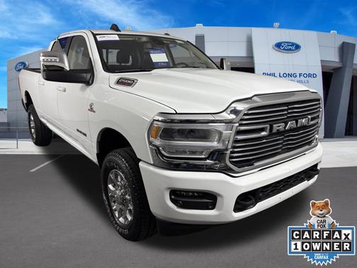 Bright White Clearcoat 2024 RAM 2500 Laramie Crew Cab 4x4 6'4' Box