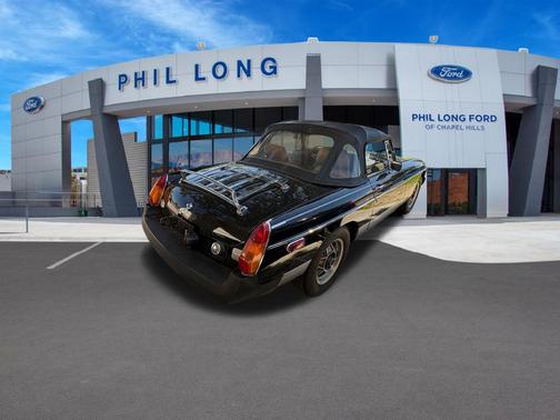 Black 1980 MG MGB Limited