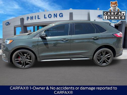 Forged Green Metallic 2024 Ford Edge ST