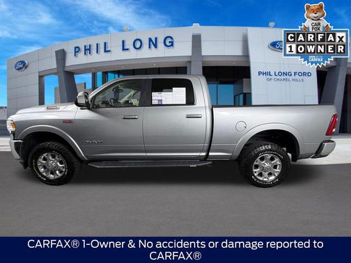 Billet Silver Metallic Clearcoat 2022 RAM 2500 Laramie Crew Cab 4x4 6'4' Box