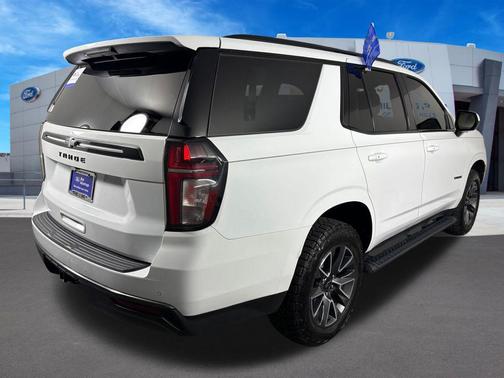 Summit White 2021 Chevrolet Tahoe 4WD Z71