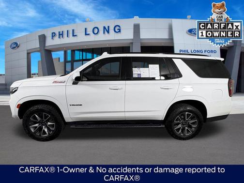 Summit White 2021 Chevrolet Tahoe 4WD Z71