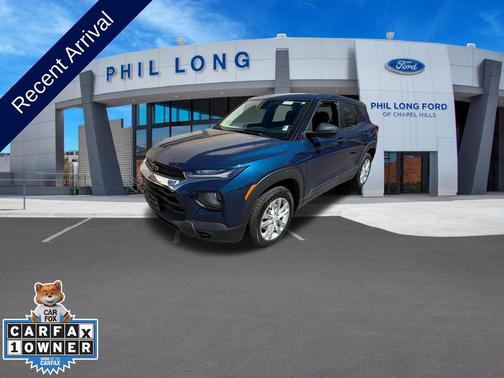 Pacific Blue Metallic 2021 Chevrolet Trailblazer LS