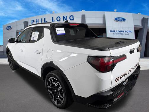 Atlas White 2025 Hyundai SANTA CRUZ Limited