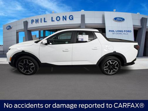 Atlas White 2025 Hyundai SANTA CRUZ Limited