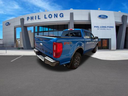 Velocity Blue Metallic 2021 Ford Ranger LARIAT