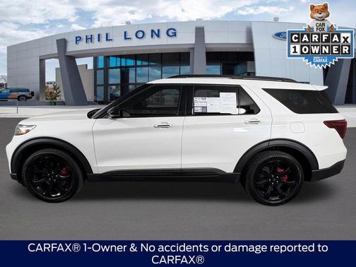 STAR WHITE MET TRI-COAT 2024 Ford Explorer ST