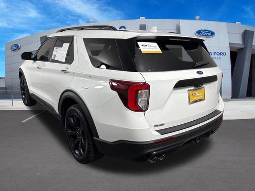 STAR WHITE MET TRI-COAT 2024 Ford Explorer ST