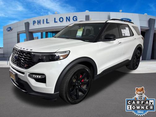 STAR WHITE MET TRI-COAT 2024 Ford Explorer ST