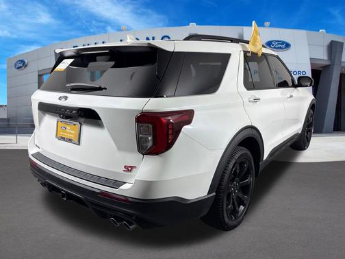 STAR WHITE MET TRI-COAT 2024 Ford Explorer ST