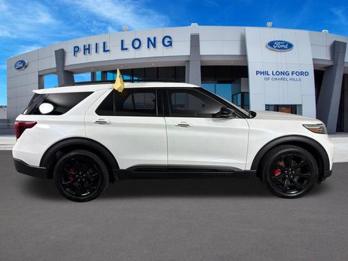 STAR WHITE MET TRI-COAT 2024 Ford Explorer ST