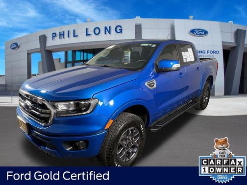 VELOCITY BLUE 2021 Ford Ranger LARIAT