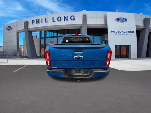 VELOCITY BLUE 2021 Ford Ranger LARIAT