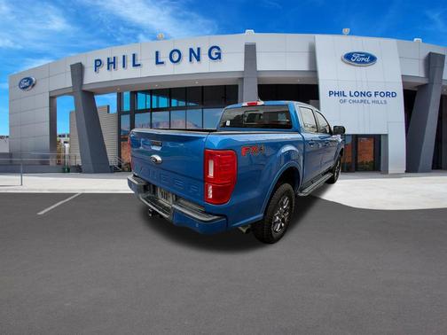 VELOCITY BLUE 2021 Ford Ranger LARIAT