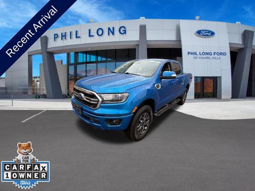 VELOCITY BLUE 2021 Ford Ranger LARIAT