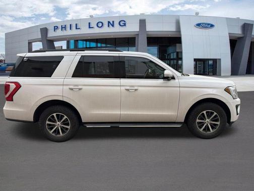 WHITE PLATINUM MET TRI-COAT 2018 Ford Expedition XLT
