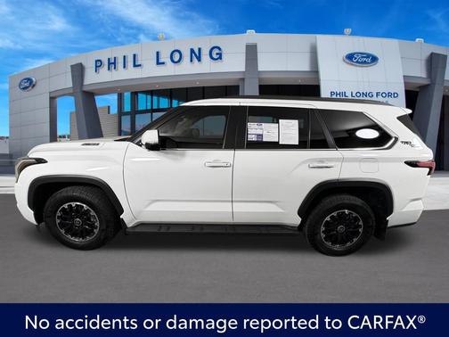 White 2024 Toyota Sequoia TRD Pro