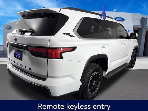 White 2024 Toyota Sequoia TRD Pro