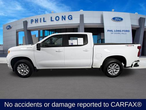 Summit White 2022 Chevrolet Silverado 1500 RST