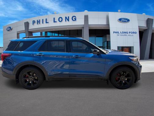 ATLAS BLUE METALLIC 2020 Ford Explorer ST