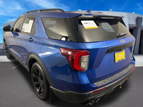 ATLAS BLUE METALLIC 2020 Ford Explorer ST