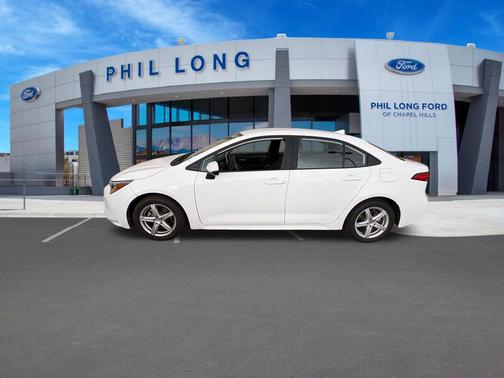 Super White 2021 Toyota Corolla LE