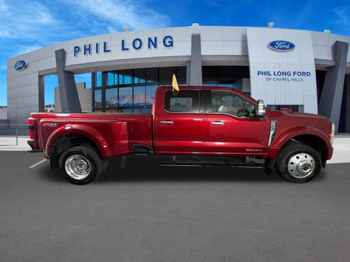 Ruby Red Metallic Tinted Clearcoat 2025 Ford F-450 Platinum
