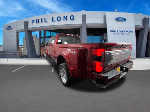 Ruby Red Metallic Tinted Clearcoat 2025 Ford F-450 Platinum