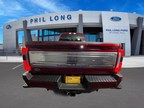 Ruby Red Metallic Tinted Clearcoat 2025 Ford F-450 Platinum