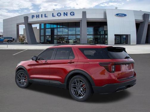 Rapid Red Metallic Tinted Clearcoat 2026 Ford Explorer ST-Line