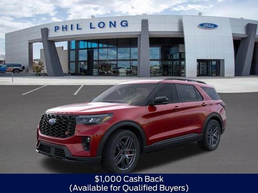 Rapid Red Metallic Tinted Clearcoat 2026 Ford Explorer ST