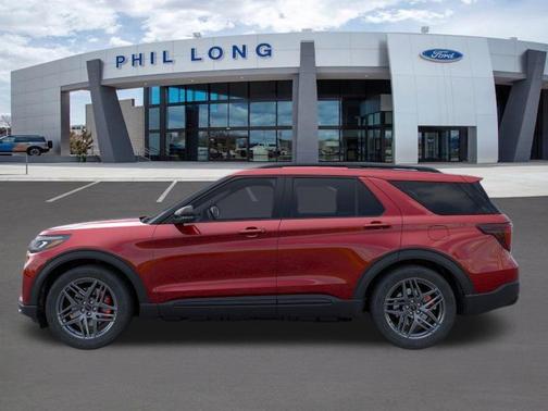 Rapid Red Metallic Tinted Clearcoat 2026 Ford Explorer ST