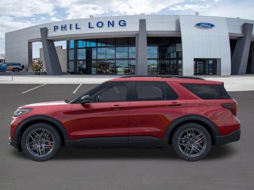 Rapid Red Metallic Tinted Clearcoat 2026 Ford Explorer ST