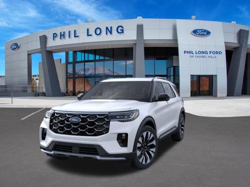 STAR WHITE MET TRI-COAT 2026 Ford Explorer Platinum