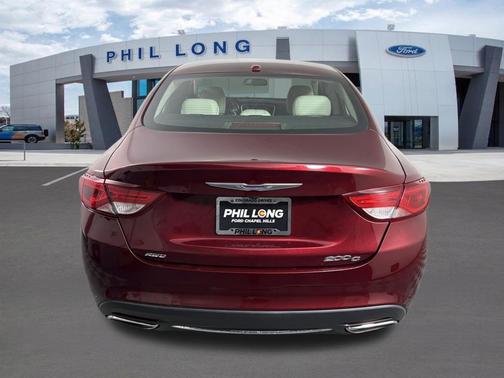 Velvet Red Pearlcoat 2015 Chrysler 200 C
