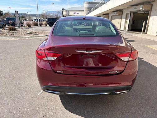 Velvet Red Pearlcoat 2015 Chrysler 200 C