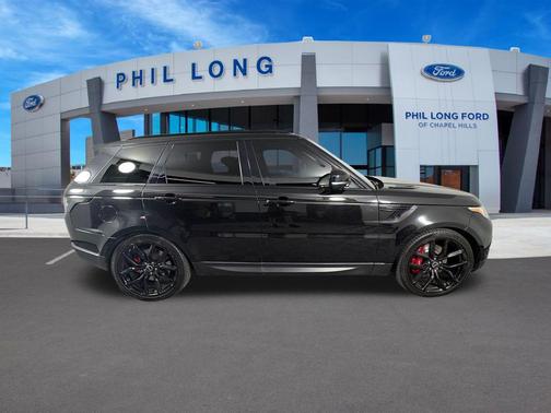 Santorini Black 2017 Land Rover Range Rover Sport 5.0L Supercharged