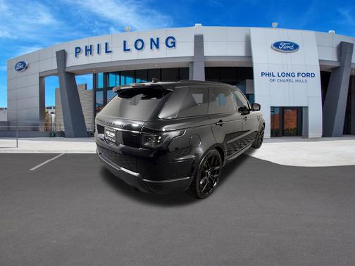 Santorini Black 2017 Land Rover Range Rover Sport 5.0L Supercharged