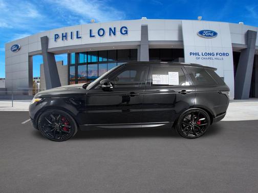Santorini Black 2017 Land Rover Range Rover Sport 5.0L Supercharged
