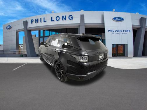 Santorini Black 2017 Land Rover Range Rover Sport 5.0L Supercharged