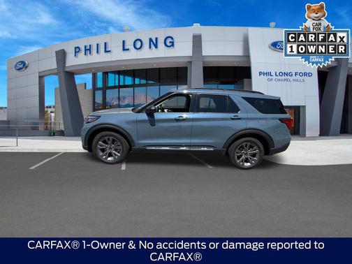 Vapor Blue Metallic 2025 Ford Explorer Active