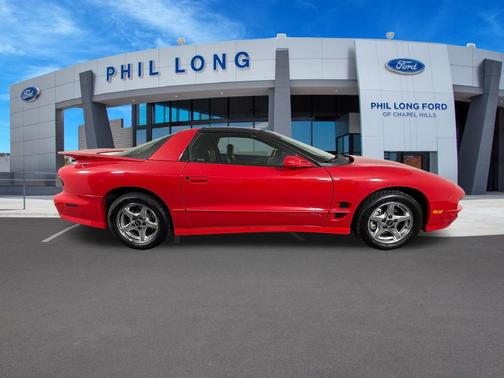 Bright Red 2002 Pontiac Firebird Trans Am