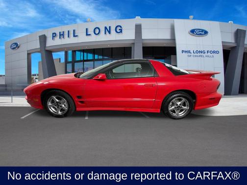 Bright Red 2002 Pontiac Firebird Trans Am